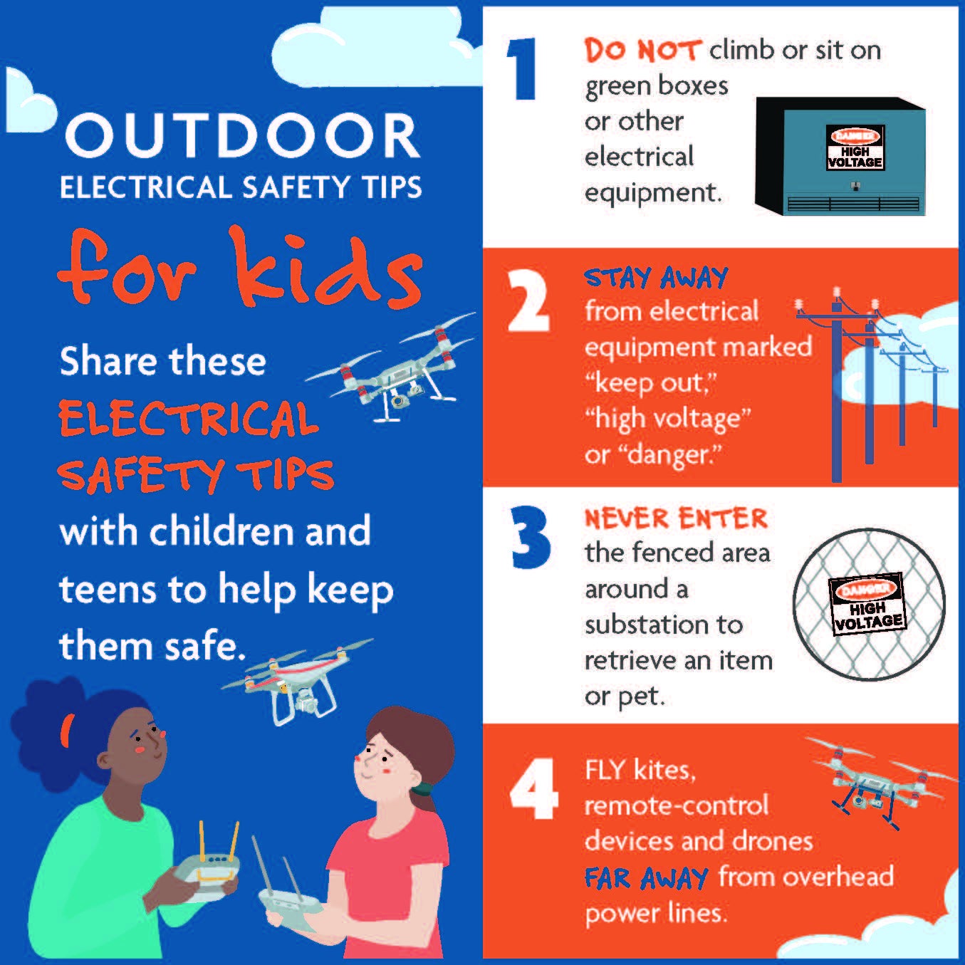 Empower Children to Stay Safe Outdoors LaneScott Electric Cooperative